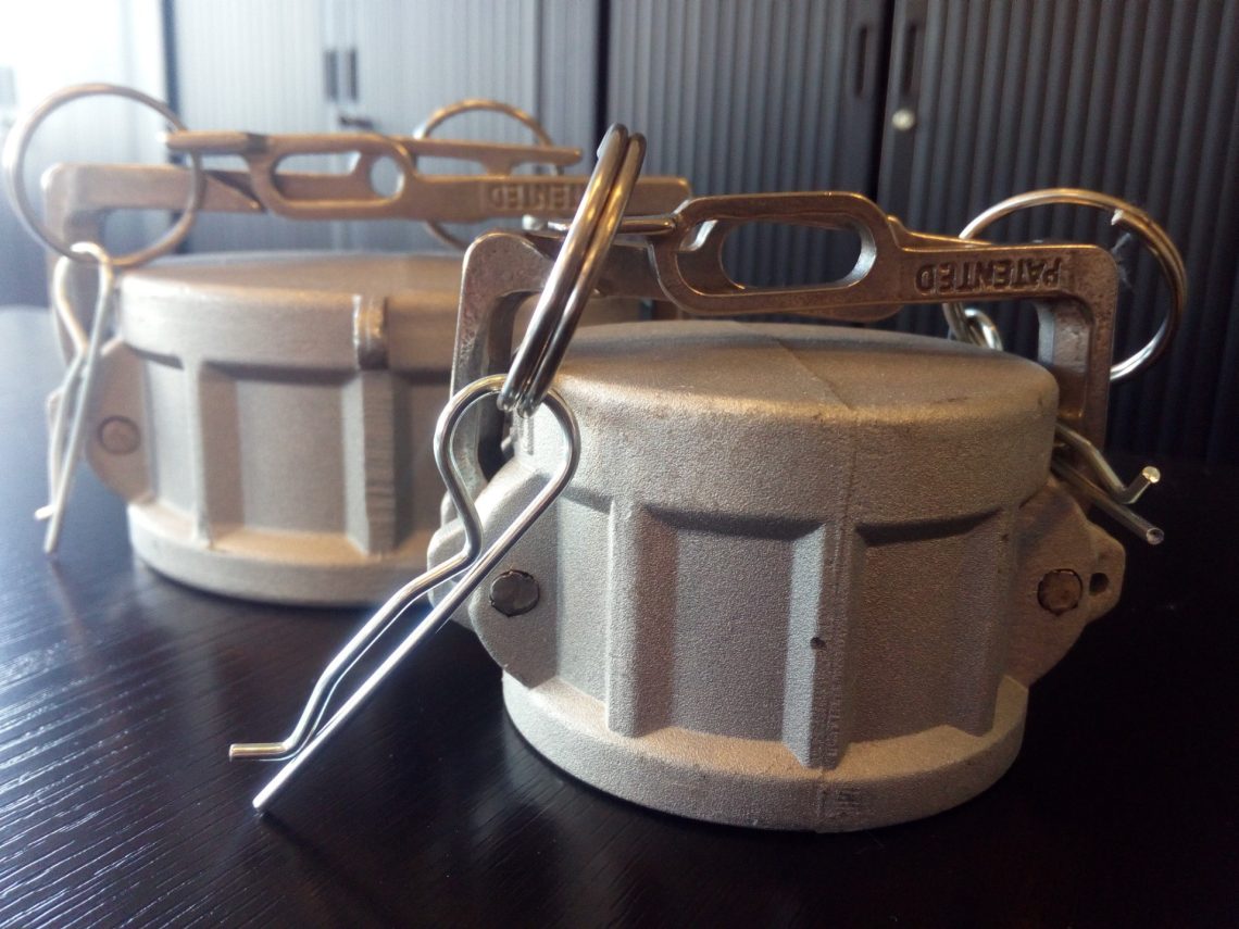 C&G Dust caps with lockable L-Handles